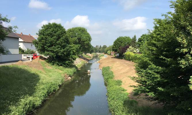 Fluss im Grünen